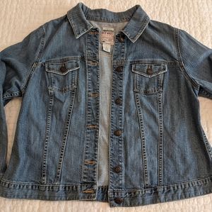 Old Navy Denim Jacket, XL Stretch